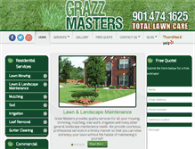 Tablet Screenshot of grazzmasters.com